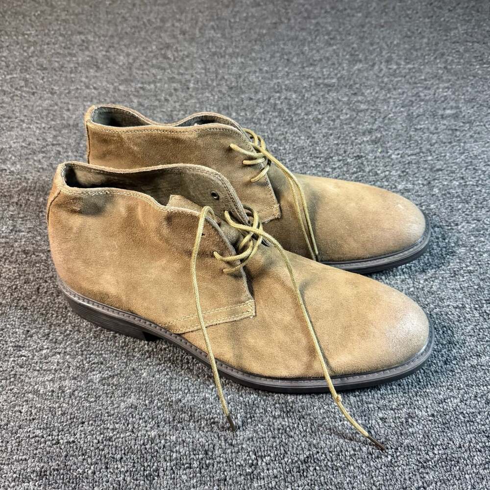 Johnston & Murphy Chukka Boots Size 12 Brown Suede